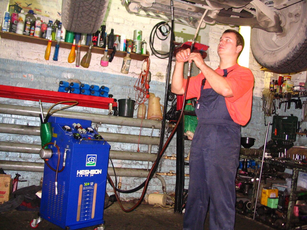 Замена масла в АКПП